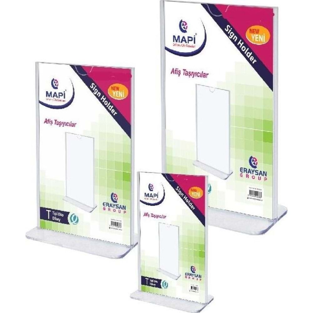 Mapi T Tipi Eko Dikey 53x74 MM (A8) 534 14 05