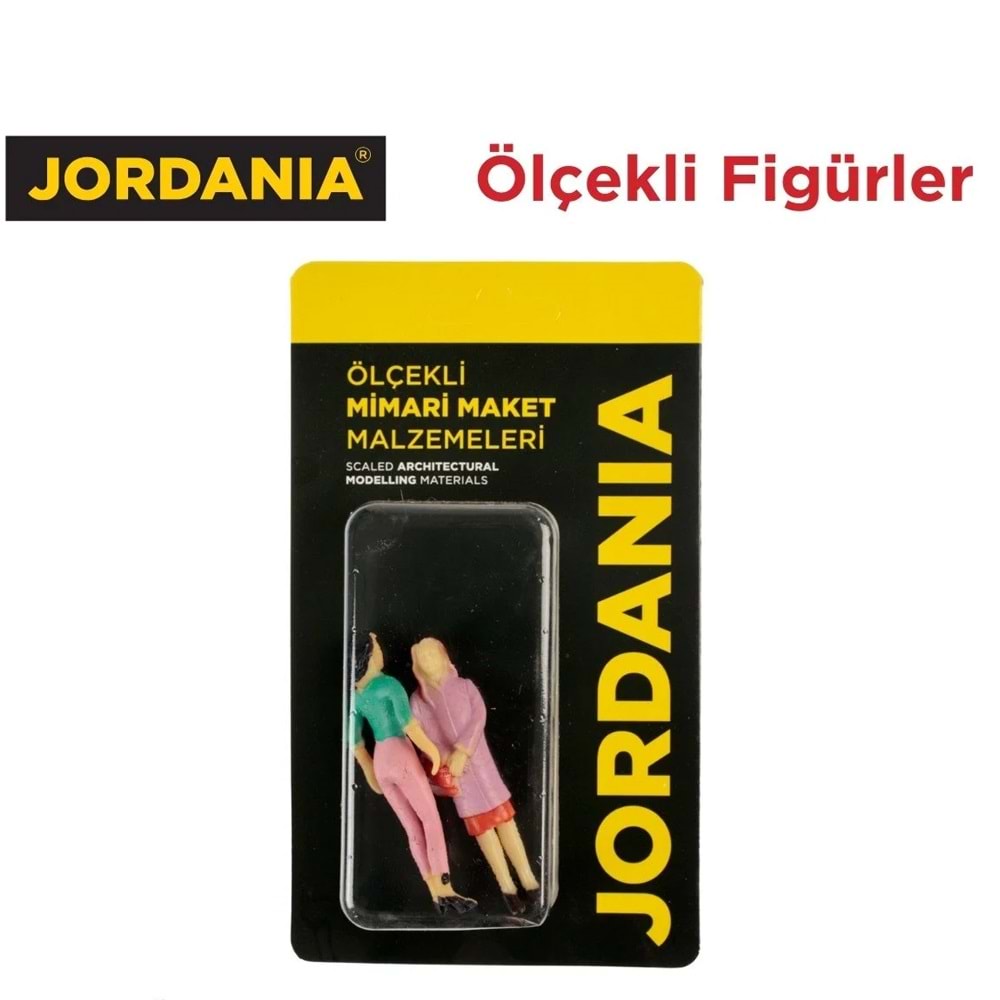 Jordania Boyalı Kadın 1/025 JE01-İB1025K (Maket Ürünüdür)
