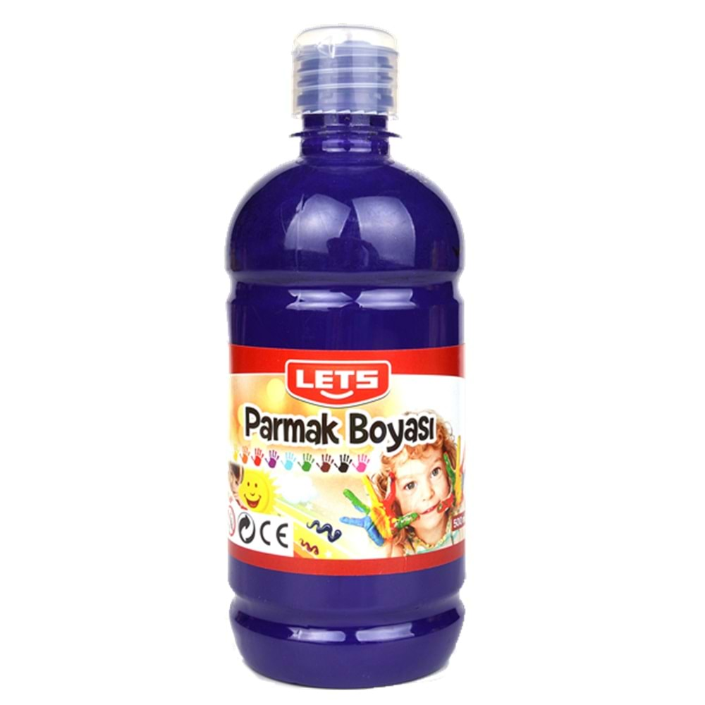 Lets Parmak Boyası 500 ML Mor L-5005