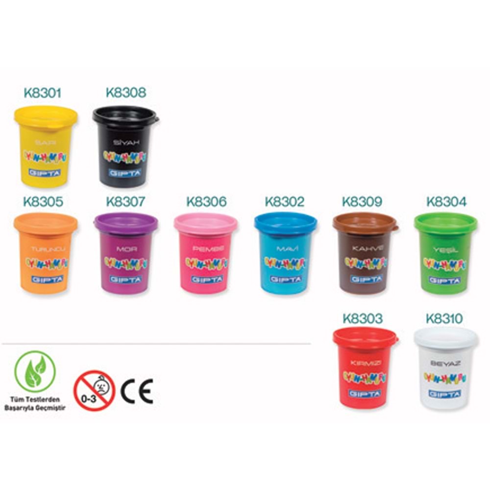 Gıpta Oyun Hamuru 120 Gr Kahverengi