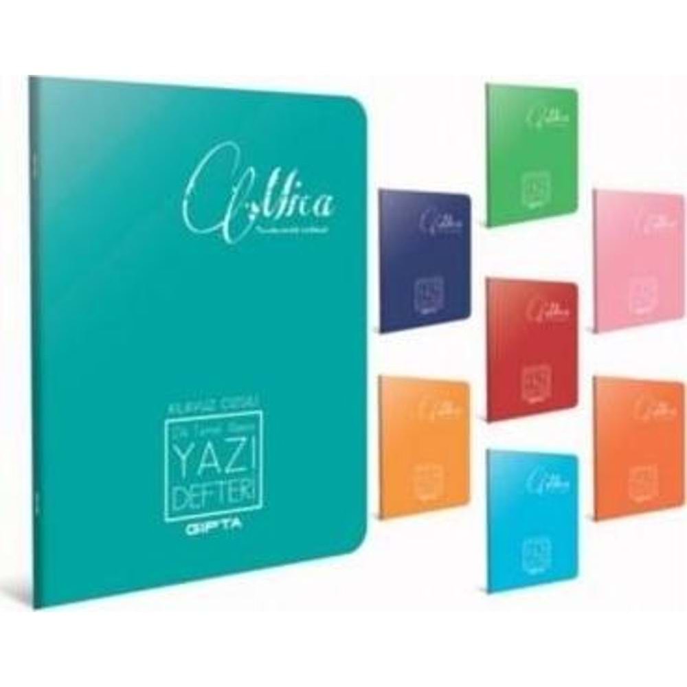 Gıpta Mıca Dik Yazı Tel Dkş.Plastik Kapak A4 40 YP Reh. Çizgili