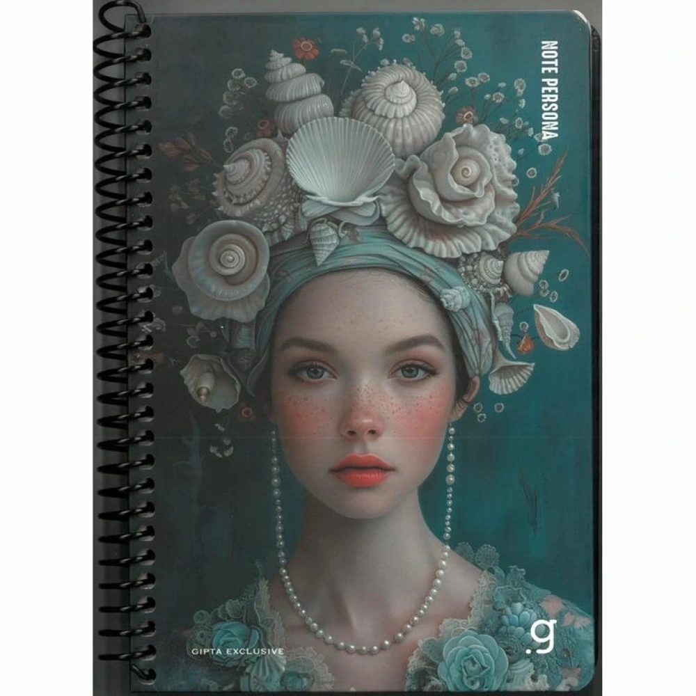 Gıpta Note Persona Spiralli Sert Kapak Defter 17x24 100 Yp.Çizgili
