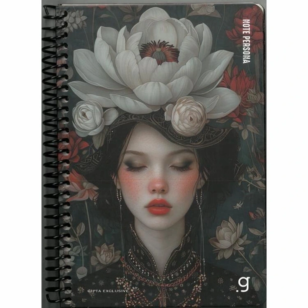 Gıpta Note Persona Spiralli Sert Kapak Defter 17x24 100 Yp.Çizgili