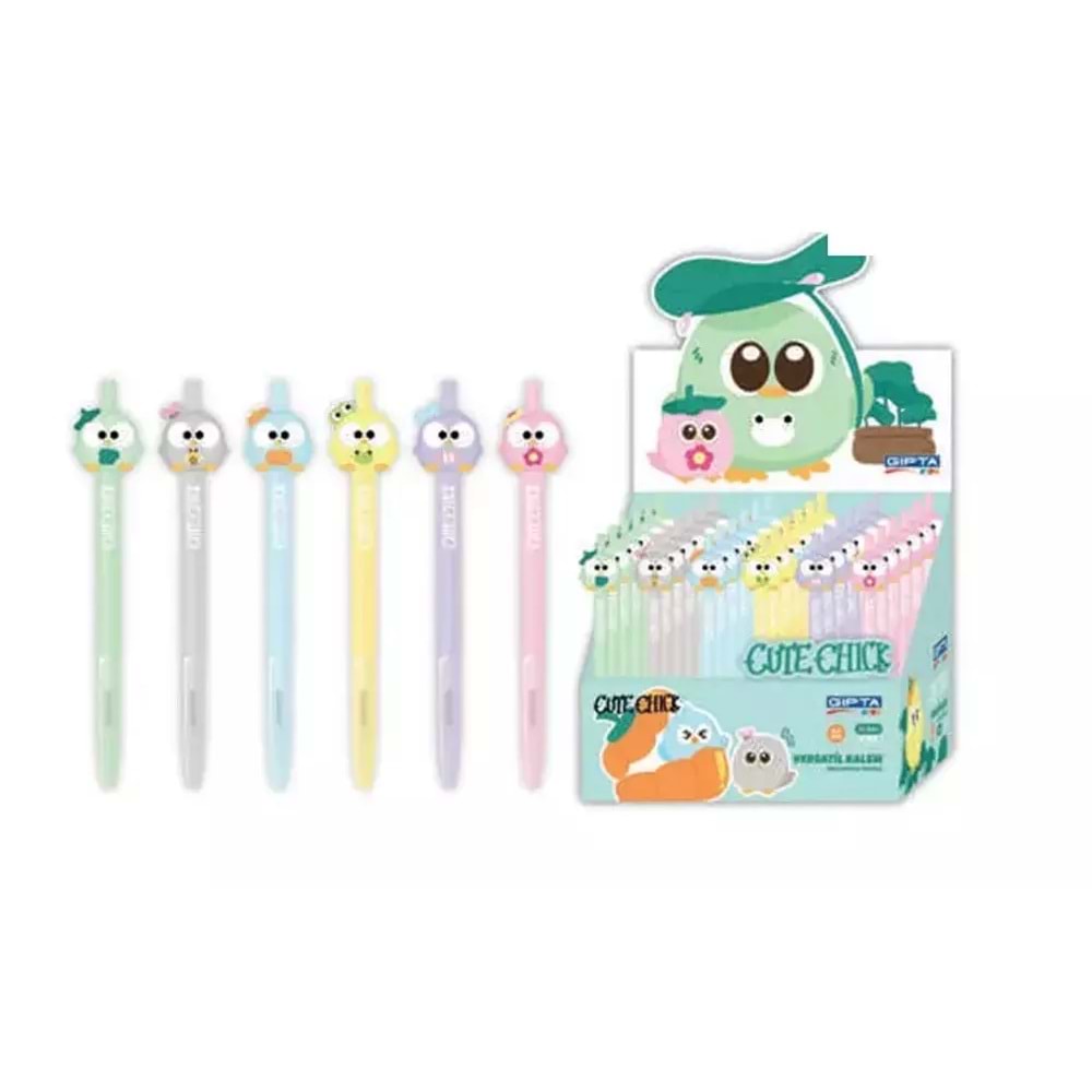 Gıpta Versatil Kalem-Cute Chıck 0.7 MM 24 Lü K1902