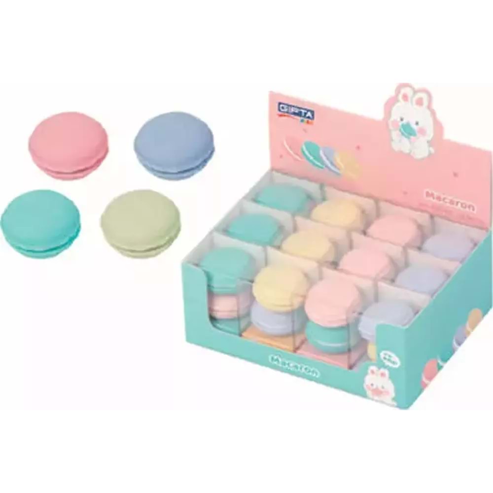 Gıpta Silgi Macaron 2 Li Pet Box 12 Li Stand K2380