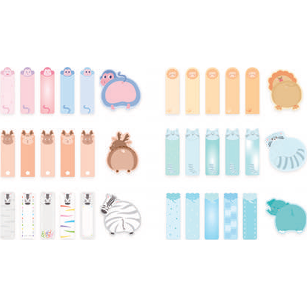 Hopax Stickn Yapışkanlı Not-Bump 20 YP 6 Parça 48 Li Stand K0125