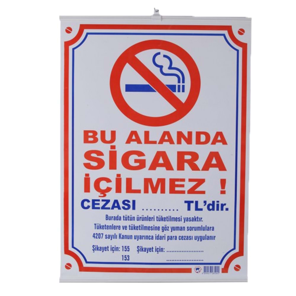 Gülpaş Sigara İçilmez Çıtalı 50x70 504 (1 Adet)