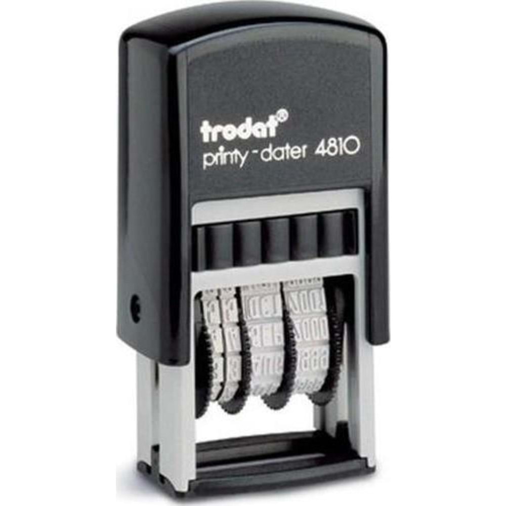 Trodat Tarih Kaşesi Otomatik İngilizce 3 MM 4810