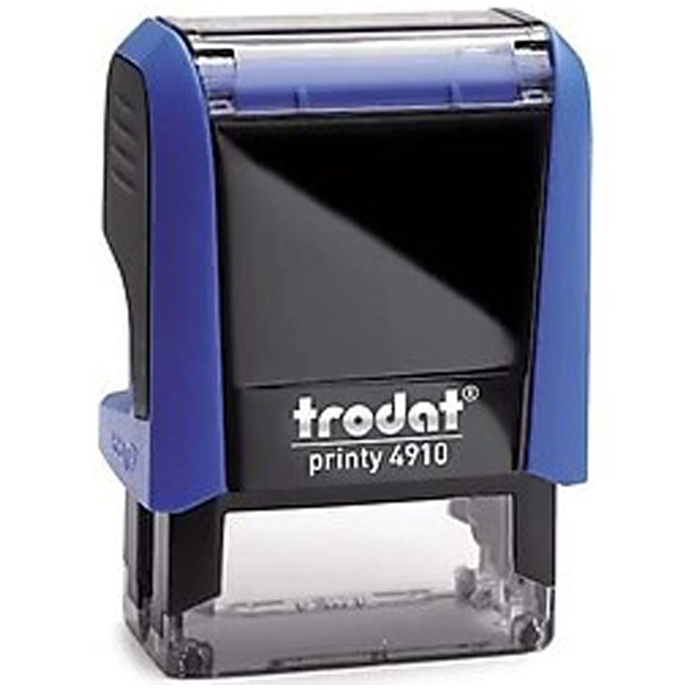 Trodat Standart Kaşe Otomatik 26x09 Karışık Kasa Mavi Keçe 4910