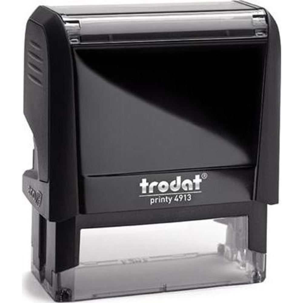 Trodat Standart Kaşe Otomatik 58x22 Karışık Kasa Mavi Keçe 4913