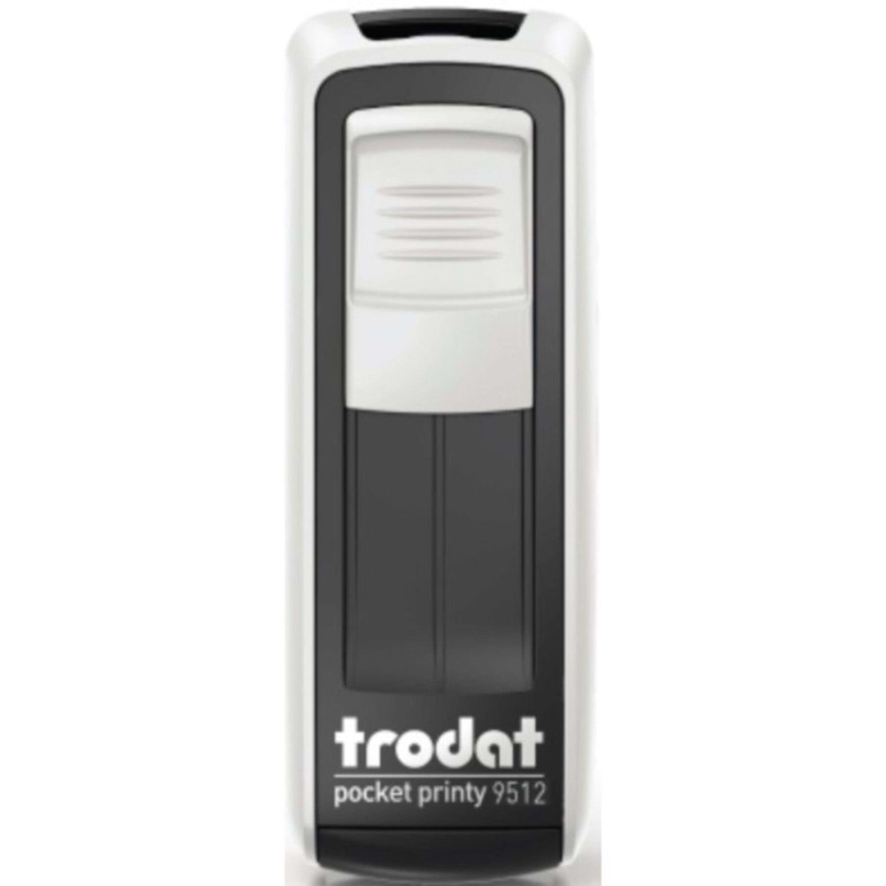 Trodat Cep Kaşe P4 47x18 MM Beyaz Mavi Keçe 9512