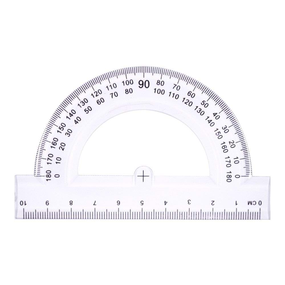 Hatas Minkale Plastik 180 Derece 10 CM 0905 (1 Adet)