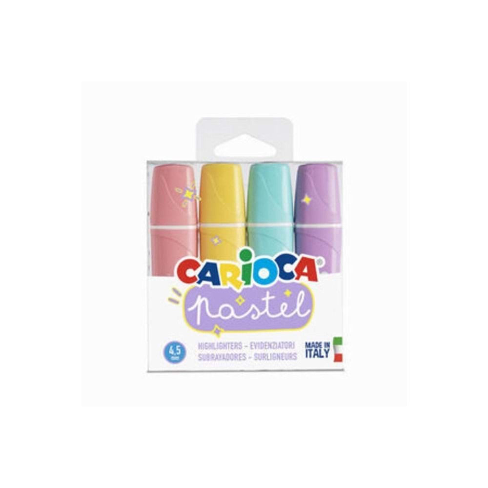 Carioca Fosforlu Kalem Pastel 4 LÜ 43167