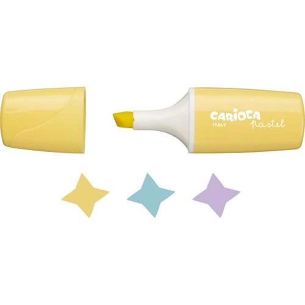 Carioca Fosforlu Kalem Mini Pastel 3 Lü 43168