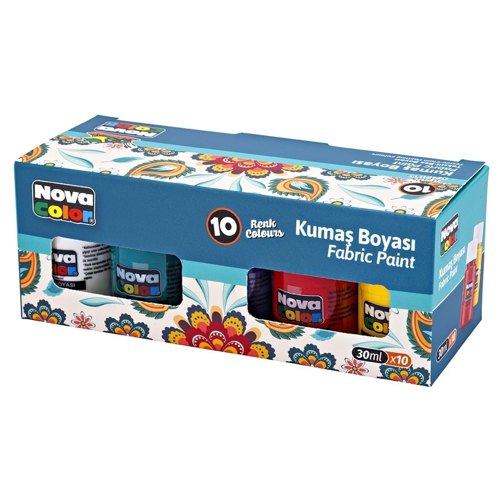 Nova Color Kumaş Boyası 10 Lu Takım NC-194