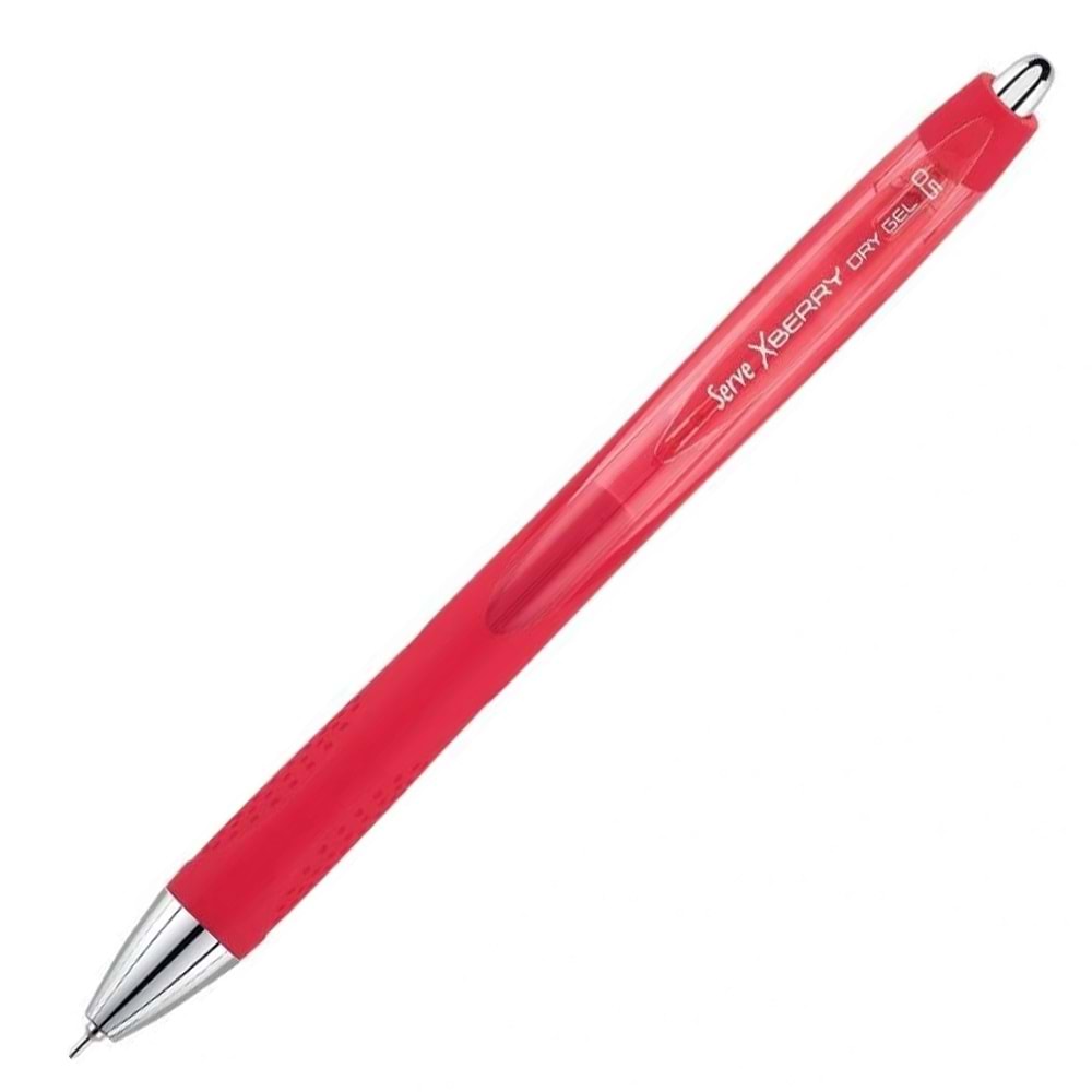Serve Jel Kalem Xberry 0.5 MM Kırmızı SV-XBRGELI0.5-02 (1 Adet)