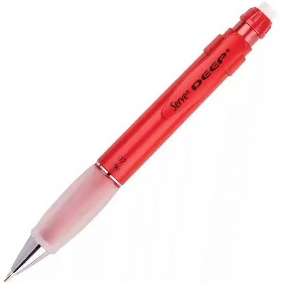 Serve Versatil Kalem Deep 0.7 MM Metalık Lav Kırmızı (1 Adet)