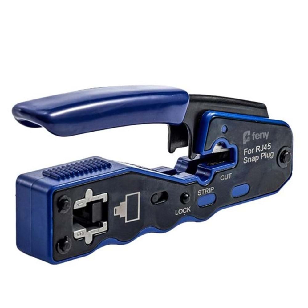 Feny FN-PEN15 RJ45-CAT5E-CAT6- Yeni Nesil Network Kablo Sıkma Ve Soyma Pensesi