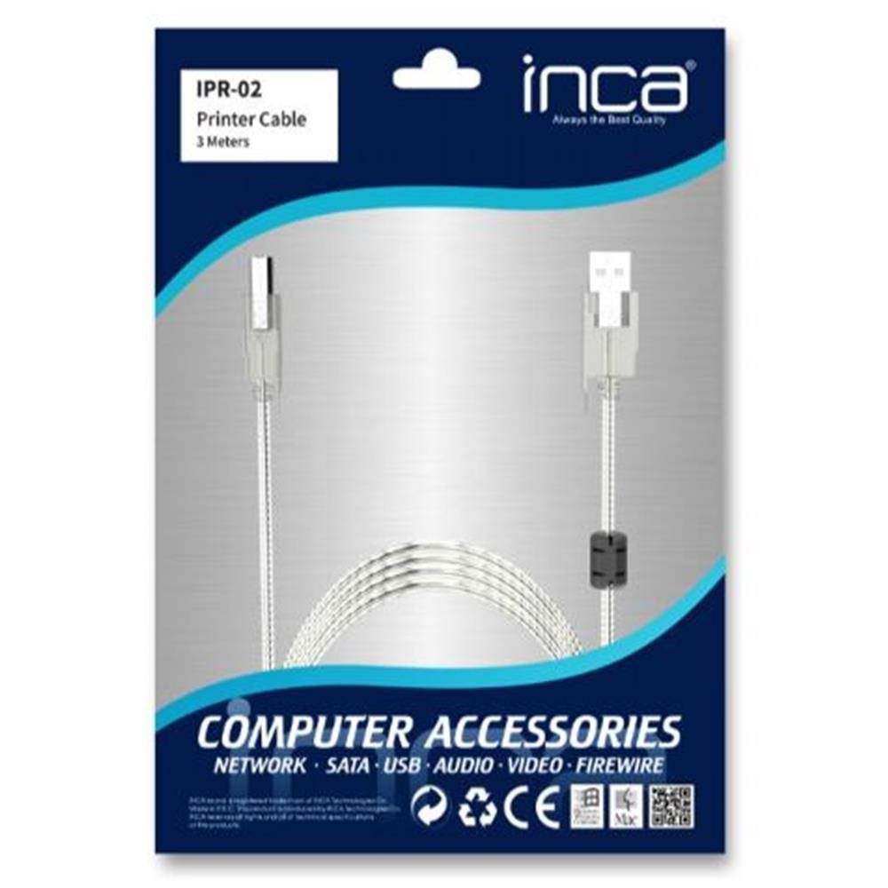 Inca IPR-02 3mt Usb Yazıcı Kablosu