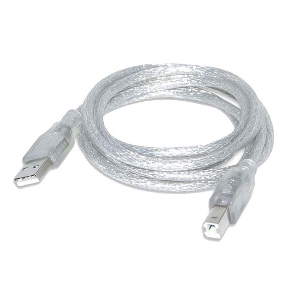 Inca IPR-01T 1.5 mt Usb Yazıcı Kablosu Şeffaf