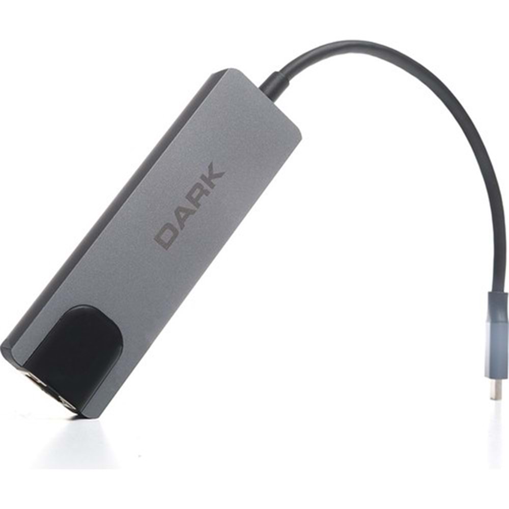 Dark DK-AC-U31X46 5i 1 Arada USB 3.1 Type-C to Ethernet - HDMI - USB 65W Port Çoklayıcı HUB
