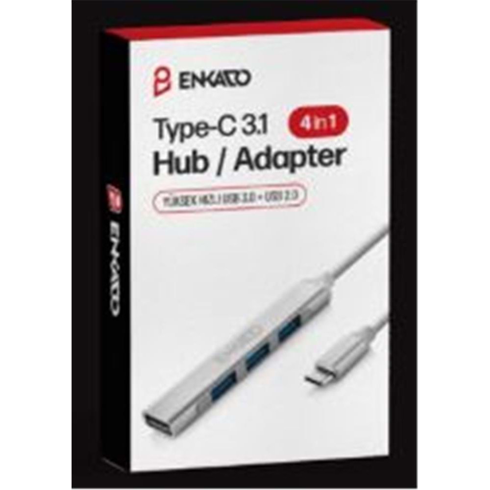 ENKADO EKD-TP50 TYPE-C USB 3,1 TO 4in1 PORT USB ADAPTÖR