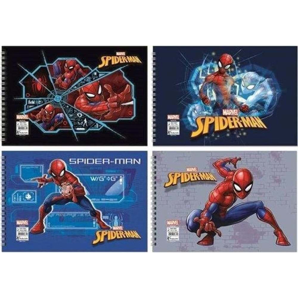 Keskin Color Resim Defteri Spider Man 15 Yaprak 17x25 300115-06 (1 Adet)