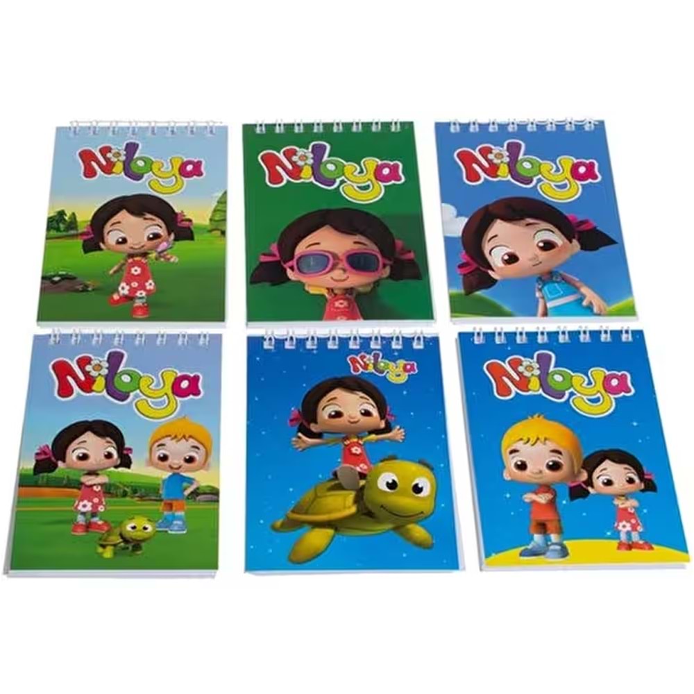 Keskin Color Bloknot Niloya A7 42 Yaprak Spiralli 1 140100-89 (1 Adet)