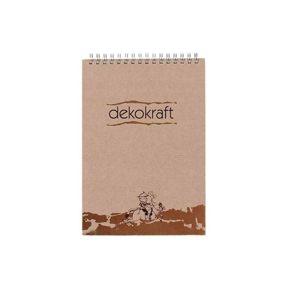 Keskin Color Bloknot Dekokraft Spr A4 100 YP Düz 144000-99