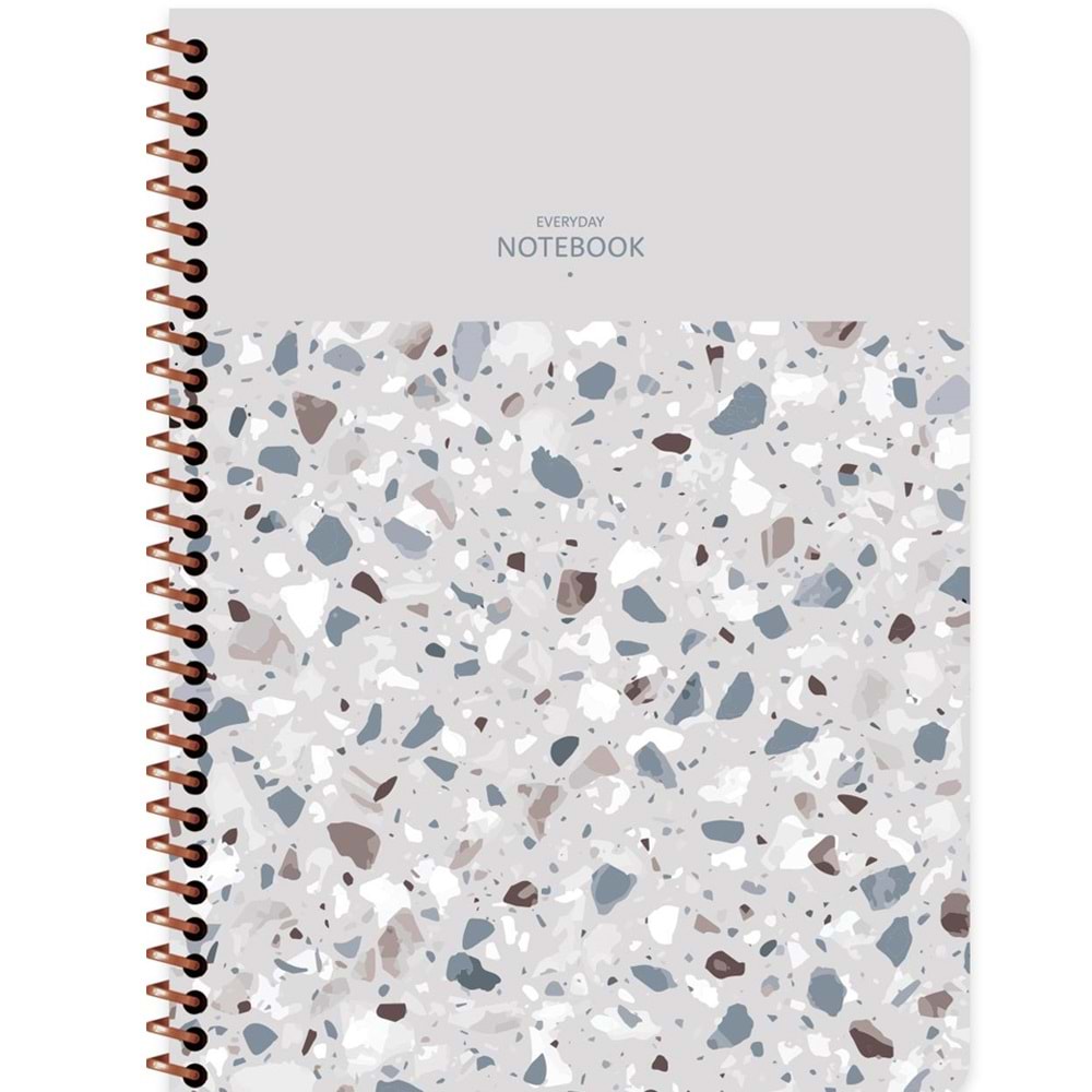 Keskin Color Defter Pp Kp.Spiralli 16,5x22,5 80 Yp.Çiz. 322141-99