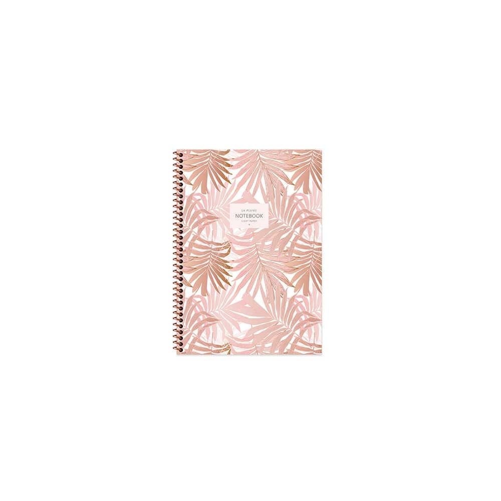 Keskin Color Defter A6 50 YP Çiz.Karton Kp.Spr.La Plume Leaves (1 Adet)