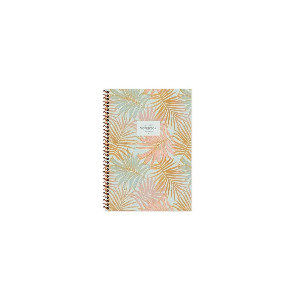 Keskin Color Defter A6 50 YP Çiz.Karton Kp.Spr.La Plume Leaves (1 Adet)