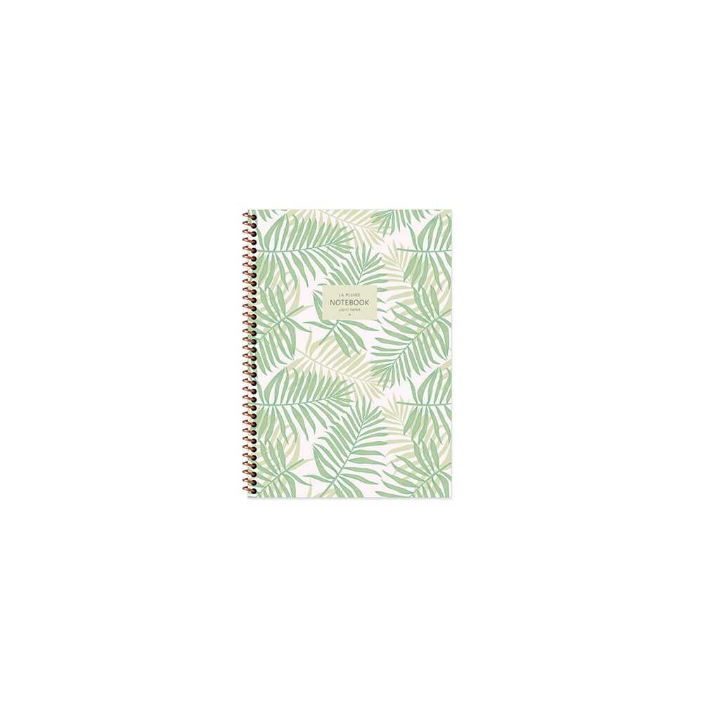 Keskin Color Defter A6 50 YP Çiz.Karton Kp.Spr.La Plume Leaves (1 Adet)