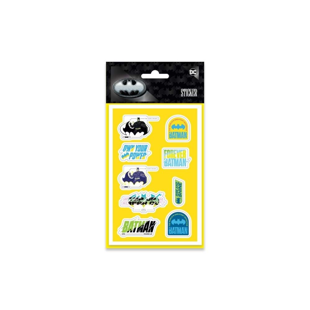 Keskin Color Batman Puffy Sticker 221300-09