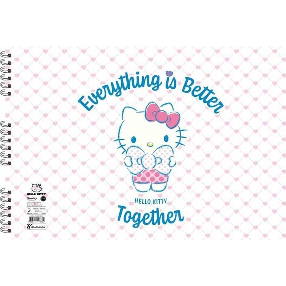 Keskin Color Resim Defteri Hello Kitty And Friends 25x35 15 YP 300215-13 (1 Adet)