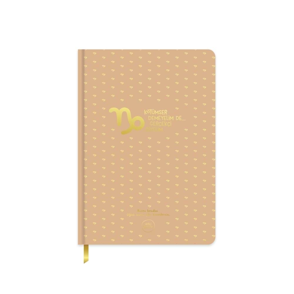 Hisli Şeyler A5 96 Yp.çizgili Sert Kapak Ciltli Defter-burçlar Serisi 500741-99
