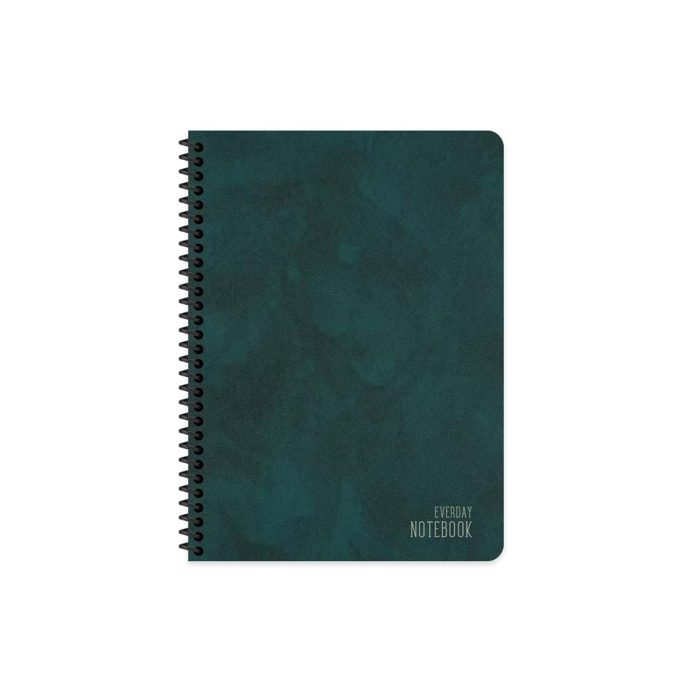Keskin Color Spiralli Sert Kapak Defter Alfa 16,5x22,5 120 Yp Çizgisiz