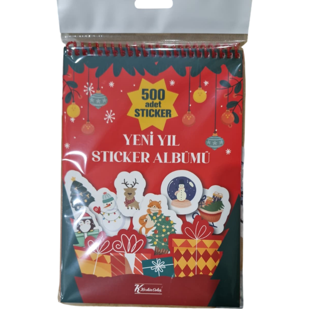 Keskin A5 16 Yp. Yılbaşı Sticker Albümü