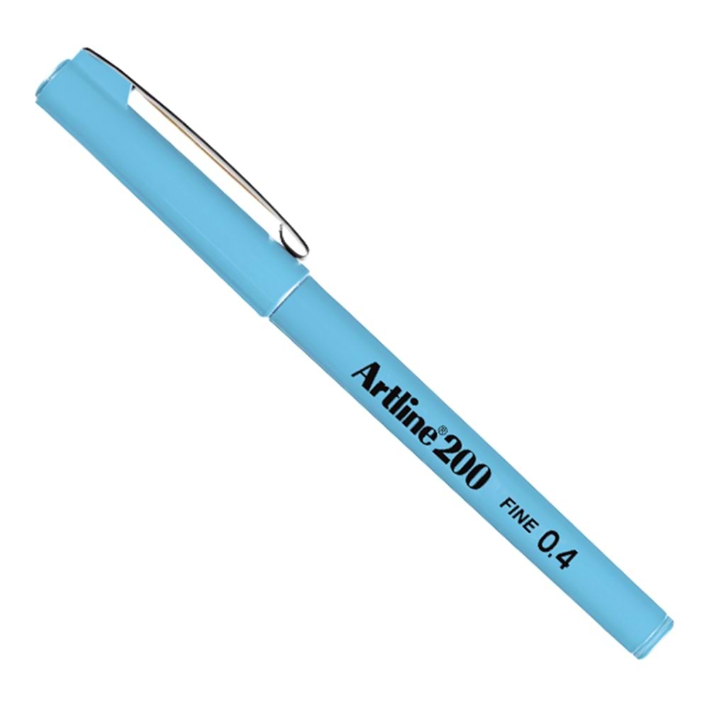 Artline Fineliner 0.4 MM Açık Mavi EK-200N (1 Adet)