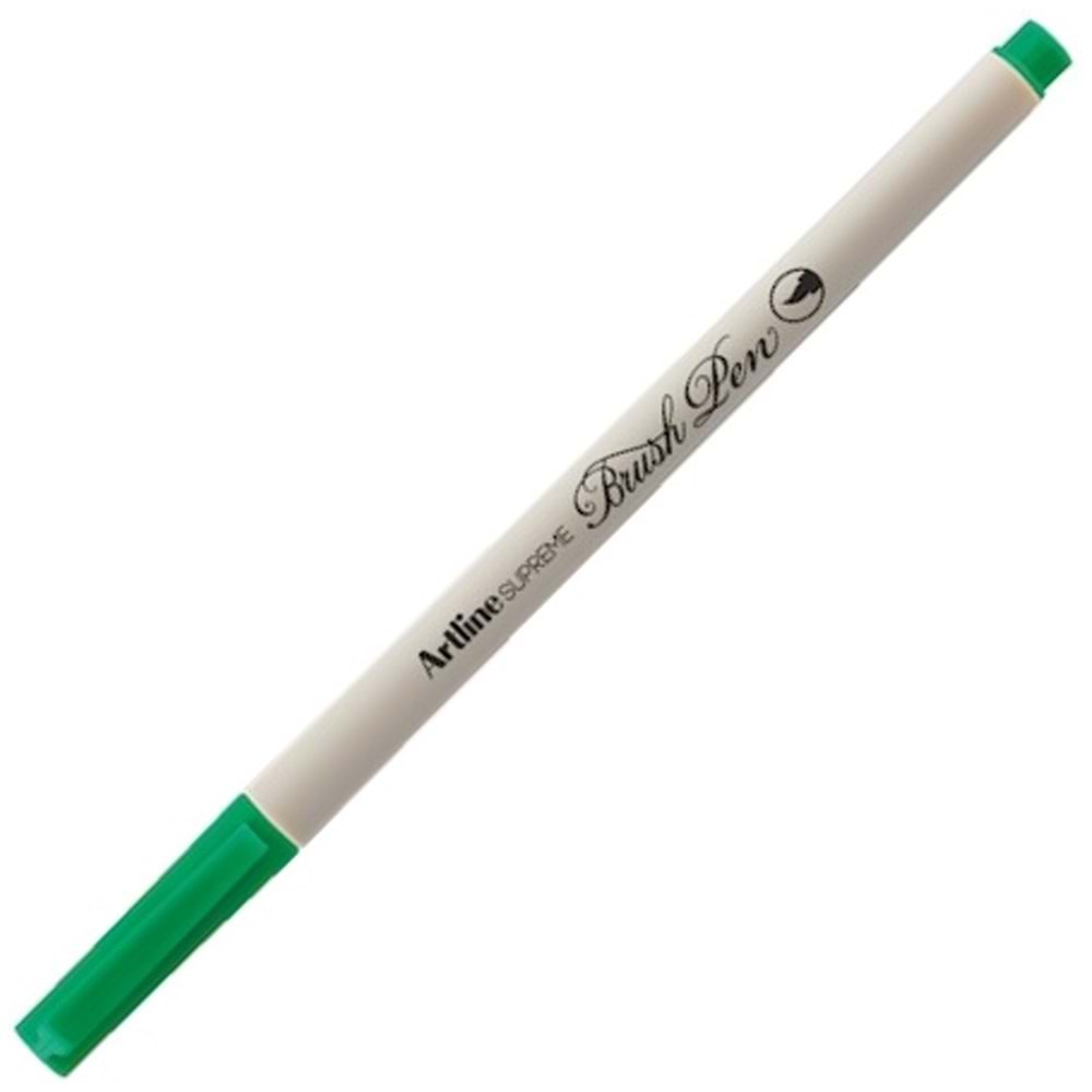 Artline Supreme Brush Uçlu Kalem Yeşil EPFS-F (1 Adet)