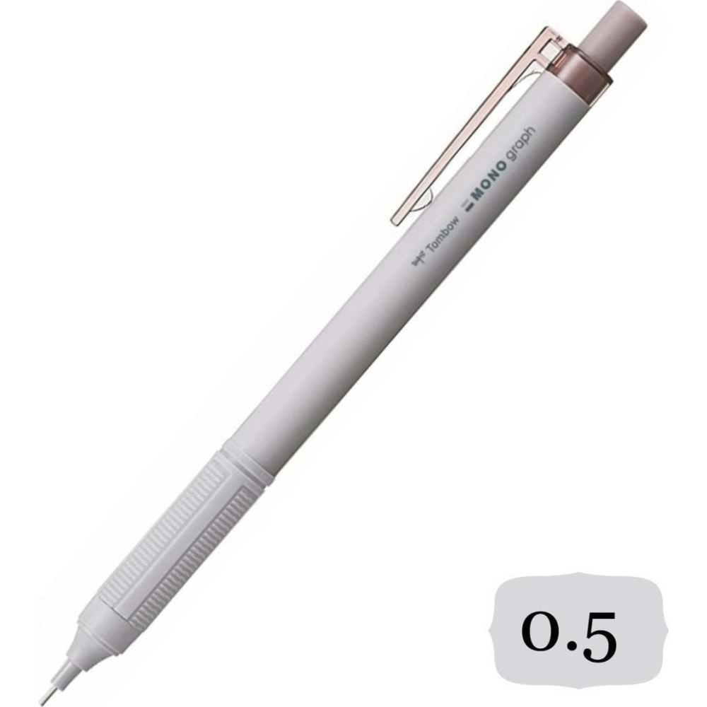 Tombow Mono Graph Lite M.k. Kalem 0.5 mm Gri Kahve