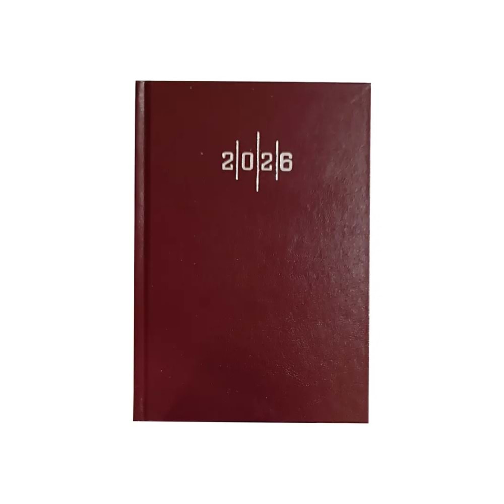 Liz Ajanda Ekonomik Cilt Bezi Çizgili 14x20 AJ902 2026