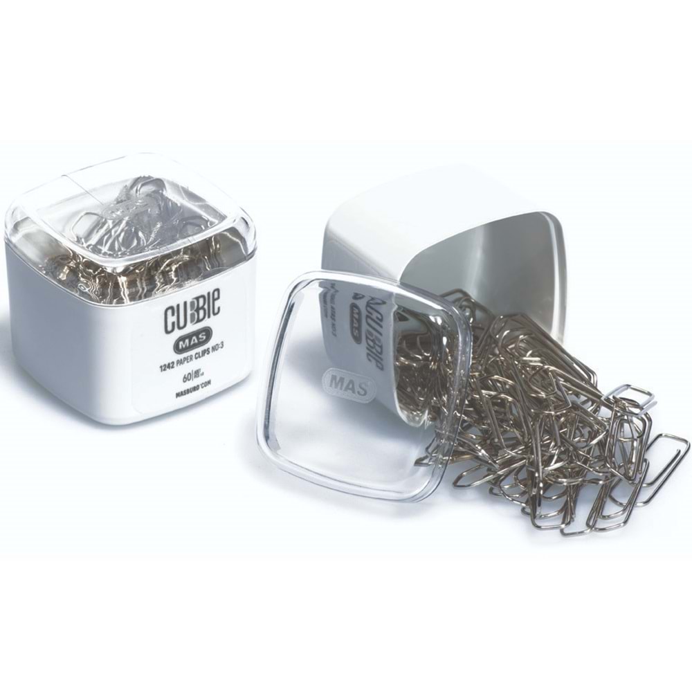 Mas Toplu İğne Nikel Cubbie No:3 1242 (1 Adet)