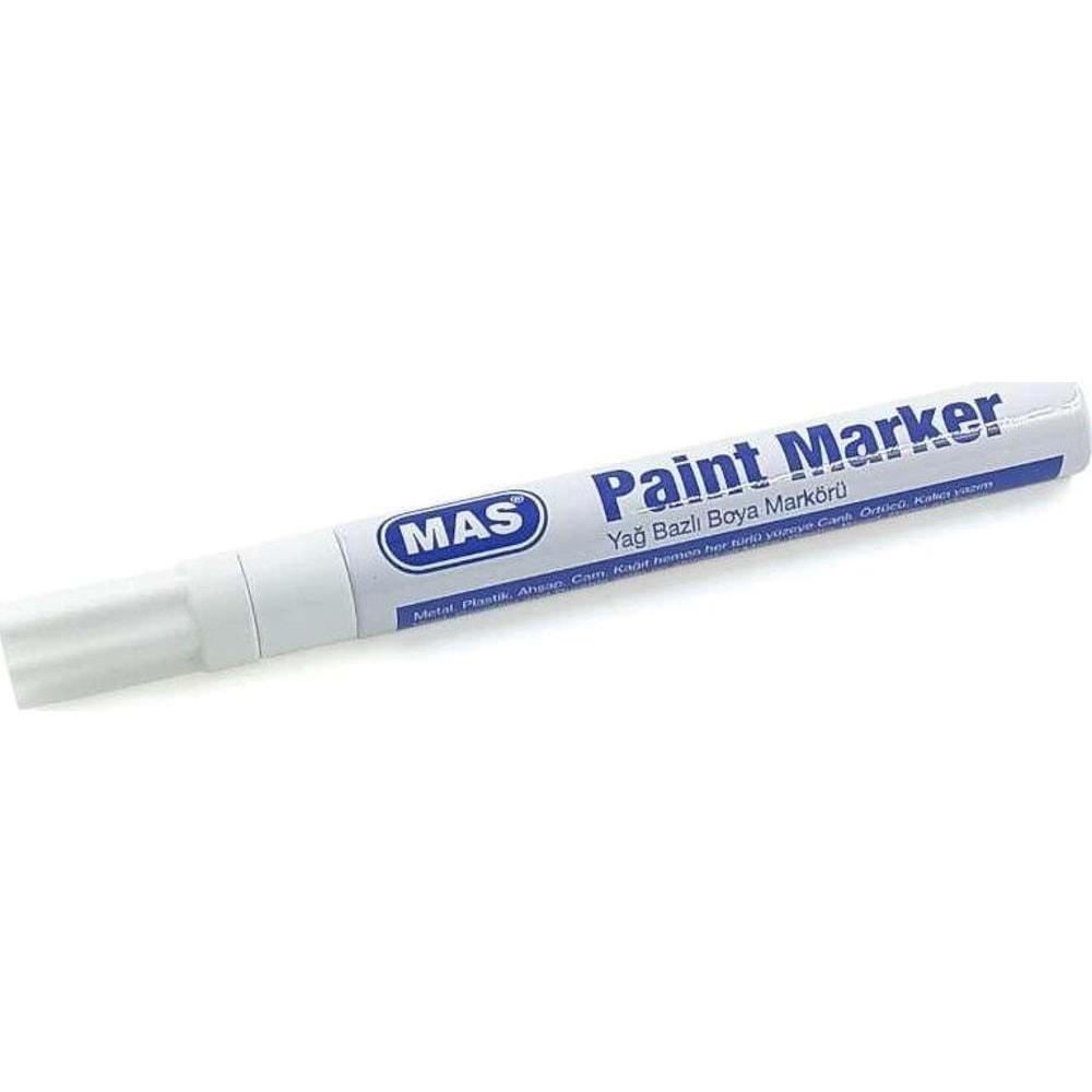 Mas Paint Marker Demirbaş Kalemi Yeşil 6448 (1 Adet)