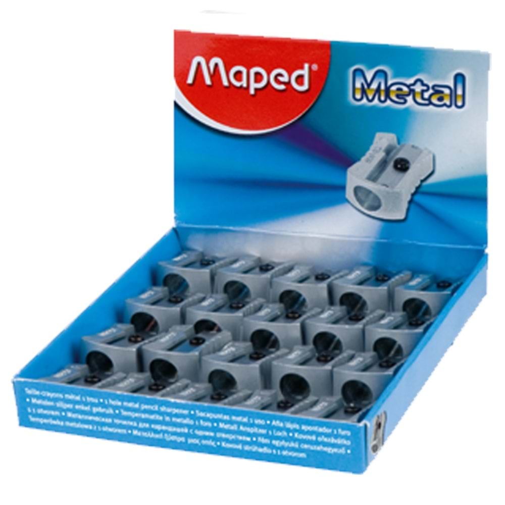 Maped Öğrenci Kalemtıraşı Classic Metal Tekli 506600 (1 Adet)
