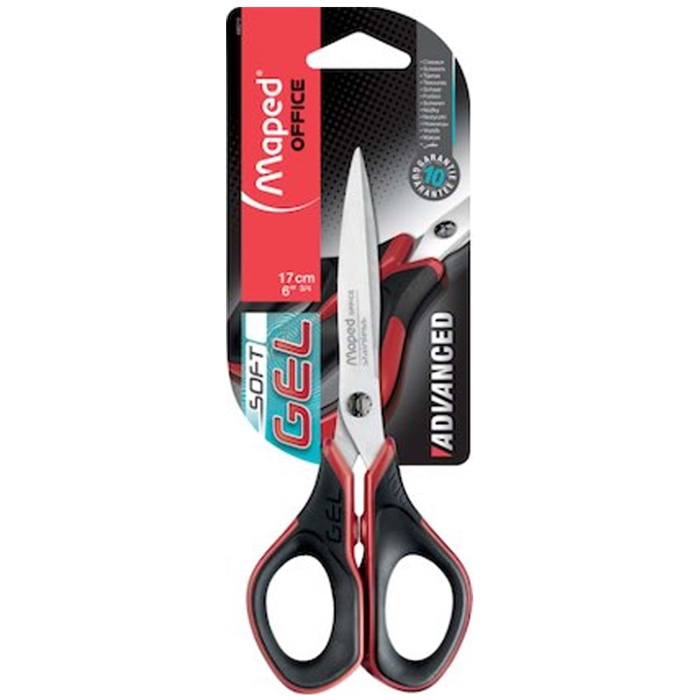 Maped Makas Advanced Gel Simetrik 17 CM 496210 (1 Adet)