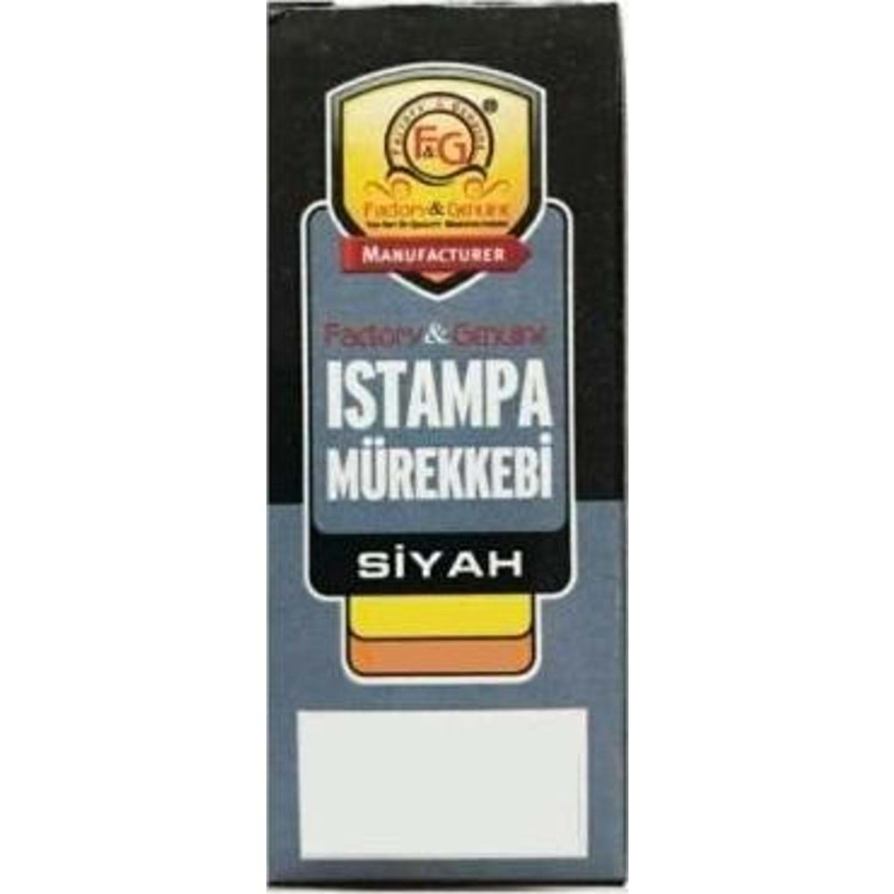 Factory Istampa Mürekkebi 500 ML Siyah