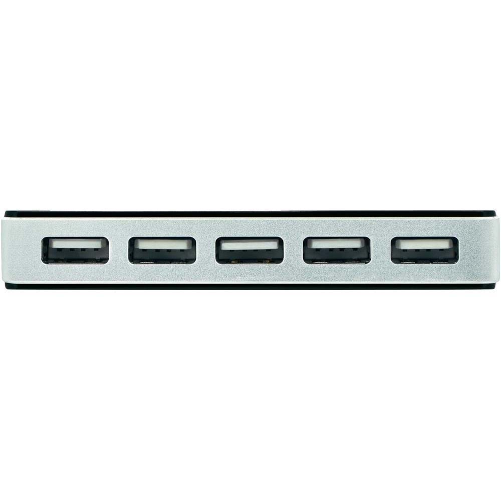 Digitus DA-70229 10 PORT 2.0 SİYAH USB ÇOKLAYICI