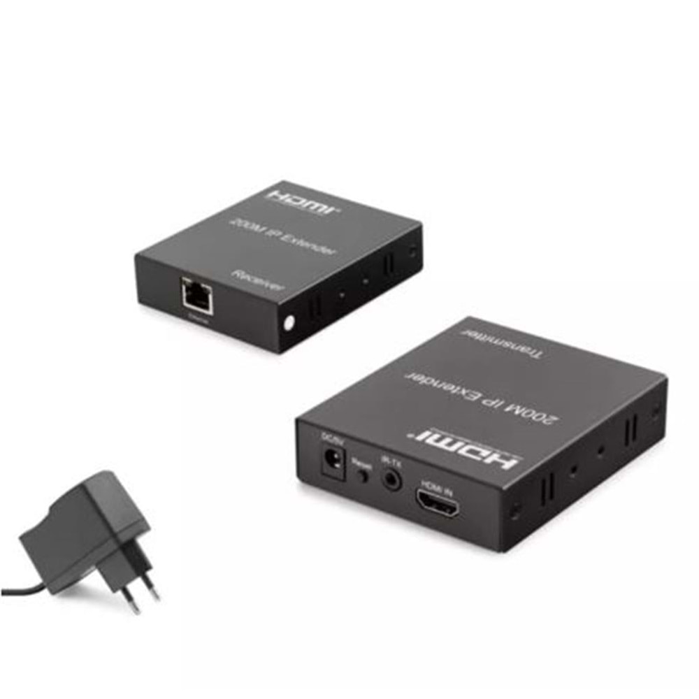 Hadron Hdx1349 200M Hdmi Extender 480P - 720P - 1080P Ip Siyah