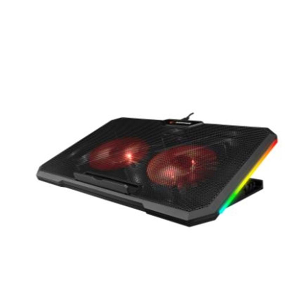 Addison Rampage AD-RC12 CLAW Siyah 2 Fan 2 USB RGB Işıklı 15